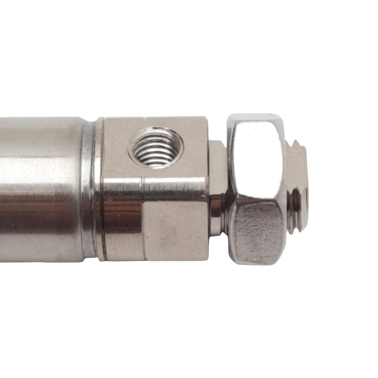 New Airpel E9D2.0U Pneumatic Cylinder, ø0.366in Bore, 2in Stroke, M5, 100psi Max