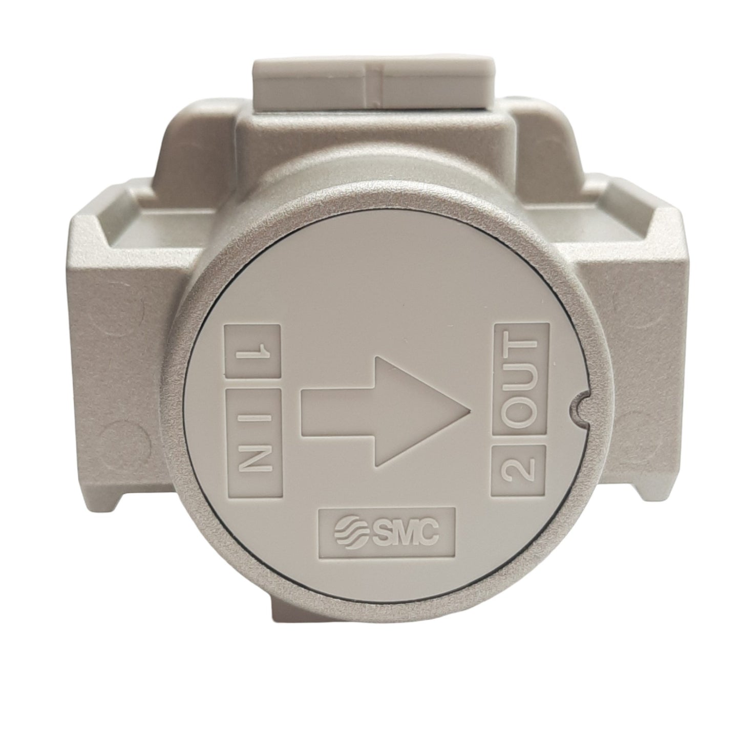 New SMC AR40-F04E-Y Regulator, 1/2"G Port, 0.05~0.85MPa Set, 1.0MPa Max Inlet