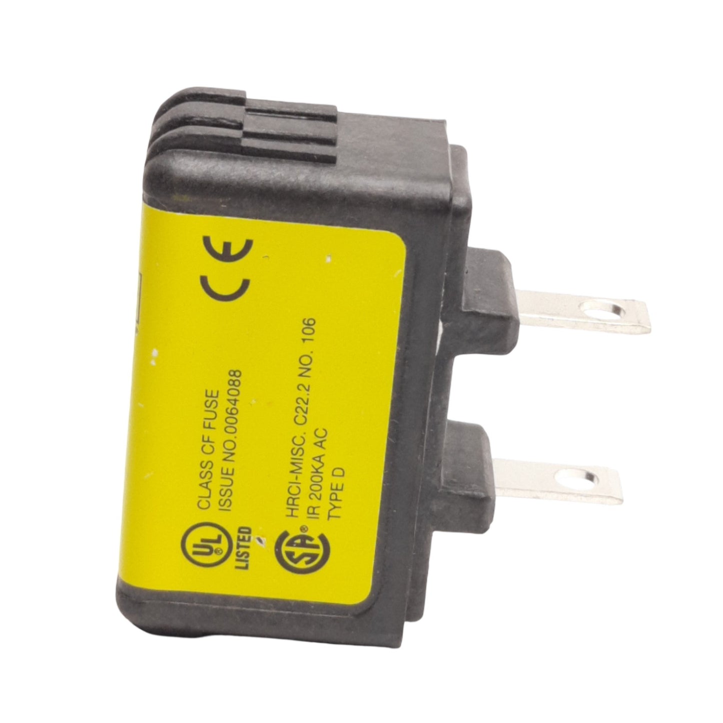 New Eaton TCF6RN Bussman Time Delay Fuse, 6A, 600VAC/300VDC, CF Cube Fuse