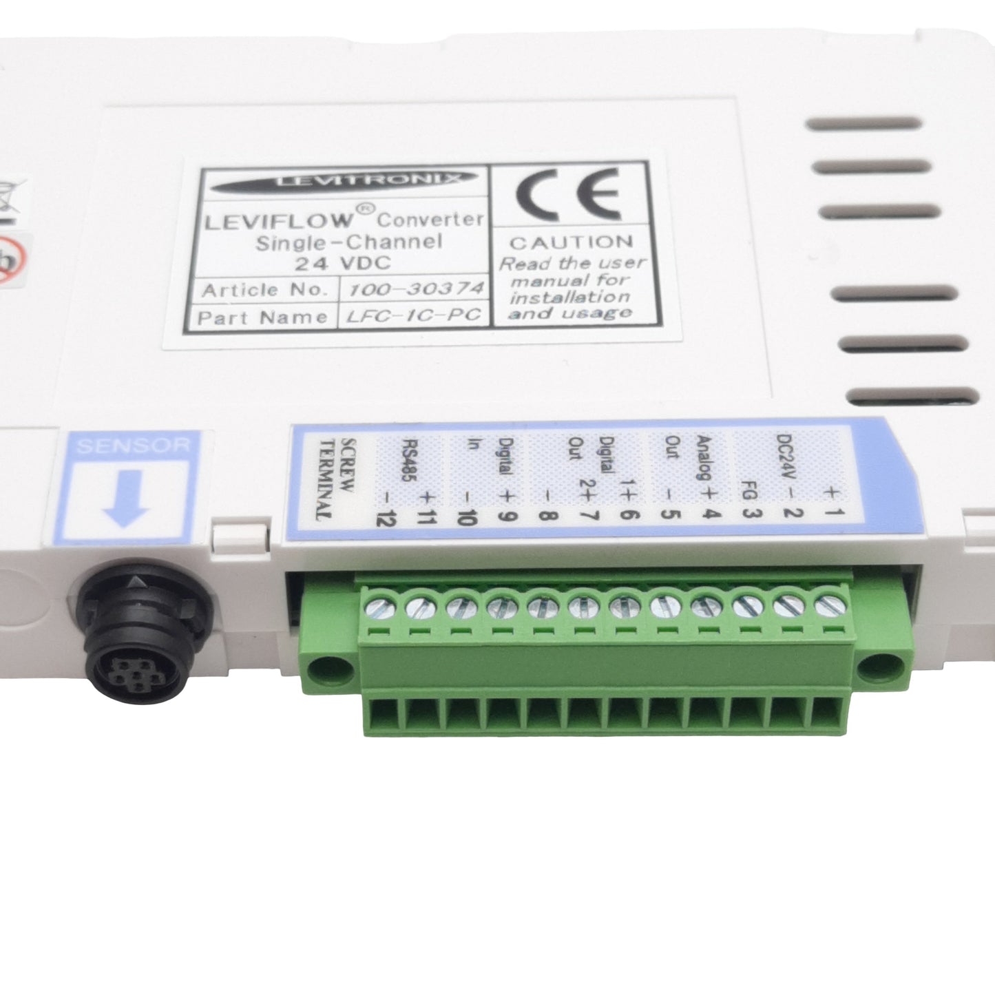 Used Levitronix LFC-1C-PC LEVIFLOW Single-Channel Converter 4-Digit LCD 24VDC, RS485