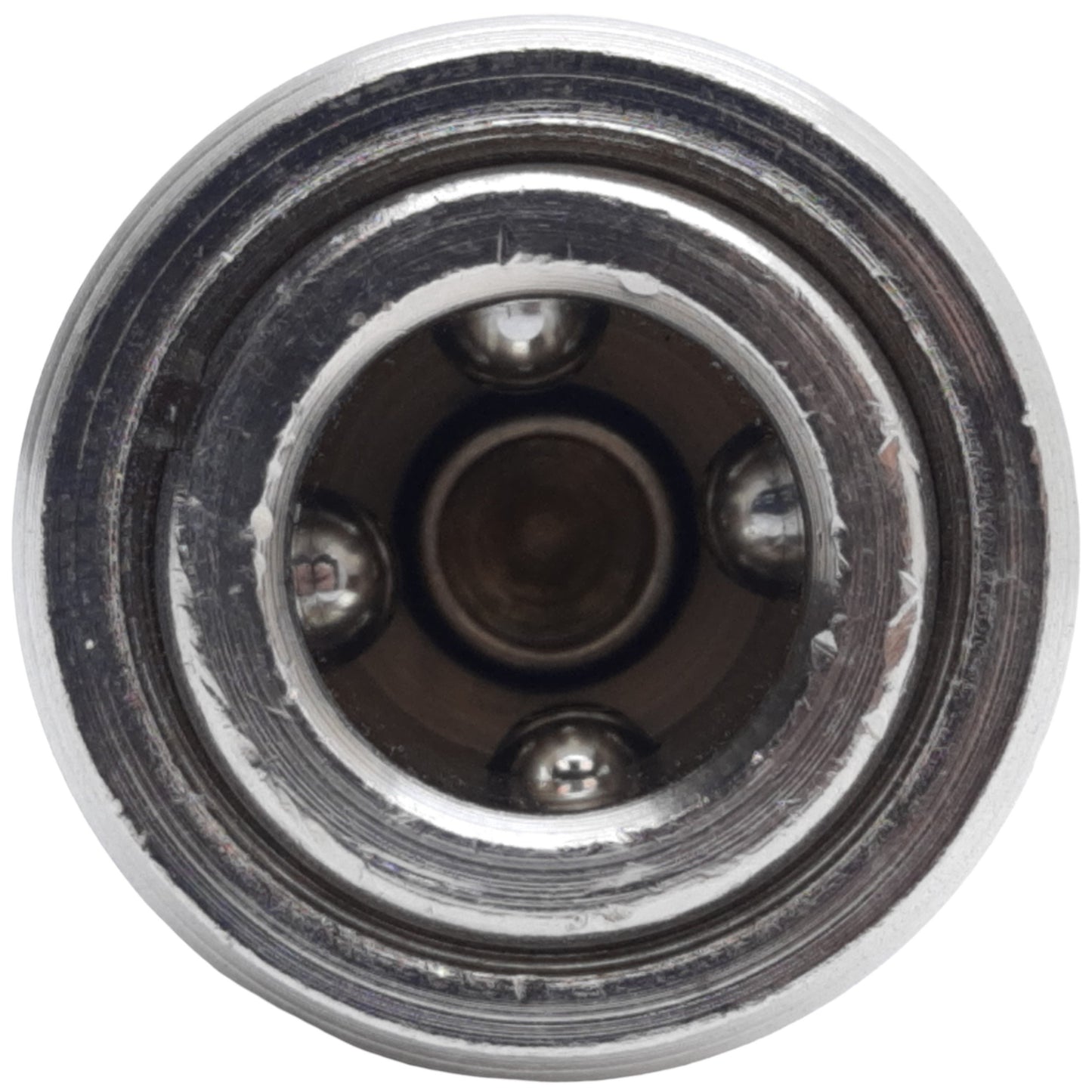 Used Hansen LL1000 Pneumatic Quick Disconnect Coupling 1000 Series, Size: 1/4" NTPF