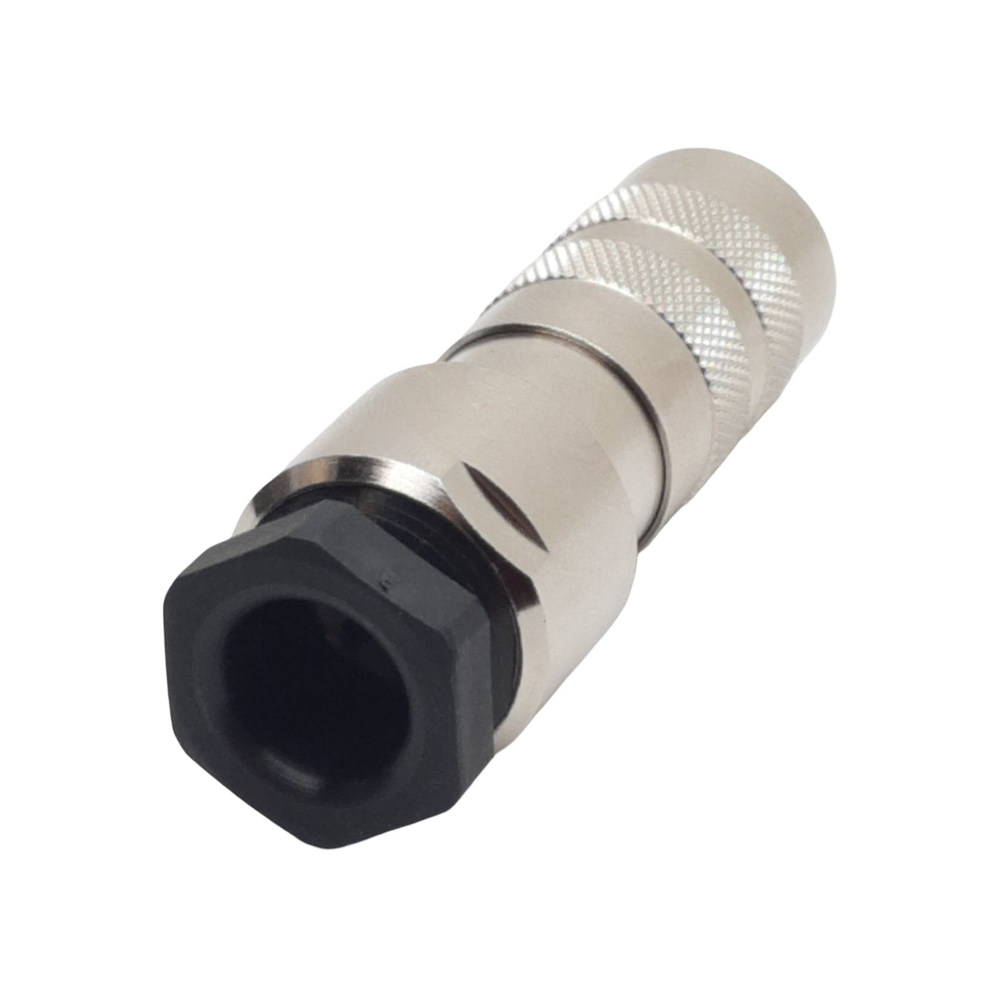 New Binder 99 5872 15 08 Connector, 8-Pin M16 Female x ø10mm Outlet, 5A 60VAC/VDC