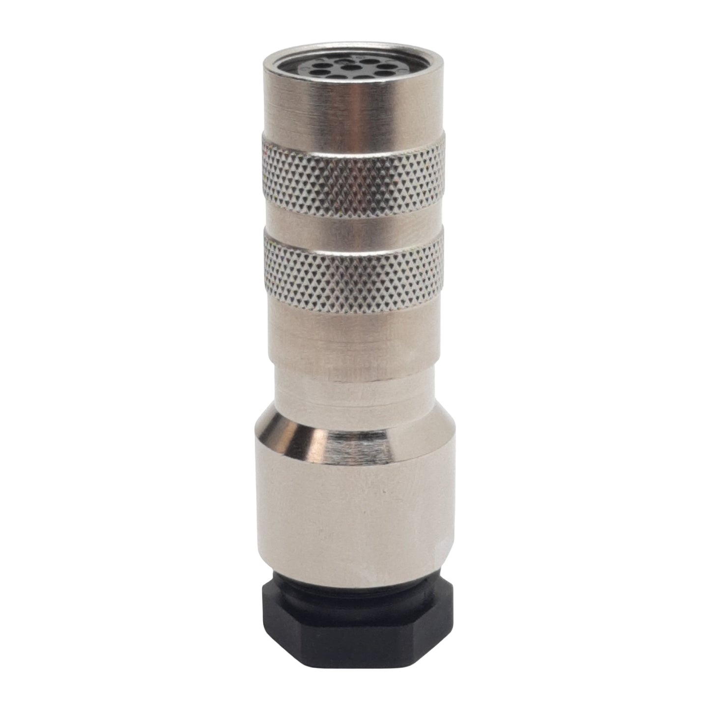 New Binder 99 5872 15 08 Connector, 8-Pin M16 Female x ø10mm Outlet, 5A 60VAC/VDC