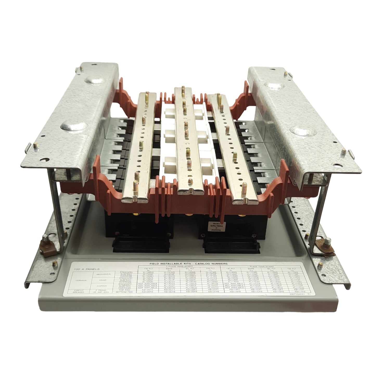 Used Cutler Hammer PRL-1A Panelboard w/ Breakers, 100A, 208/120Y VAC, 18 Terminals