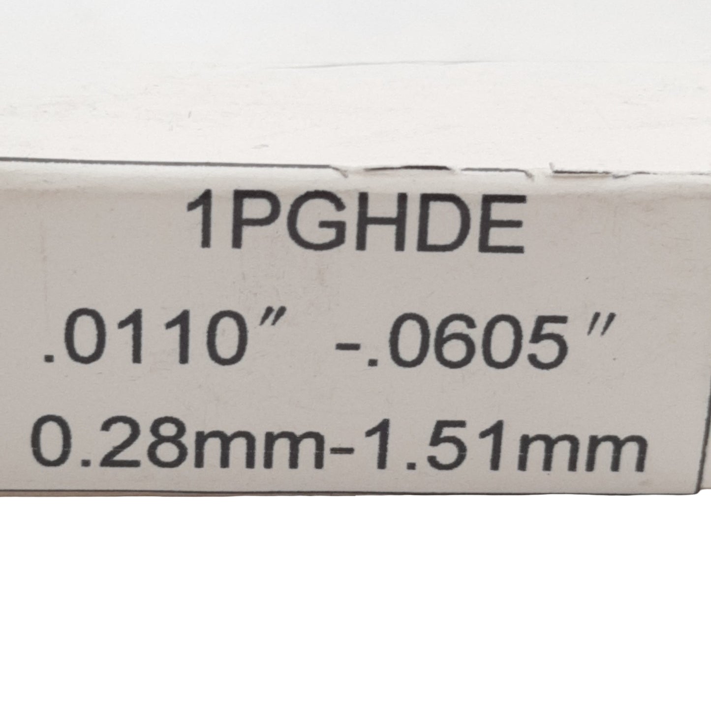 New Meyer 1PGHDE Plug Gage Handles Universal Type 0.28mm to 1.51mm, No Bushing