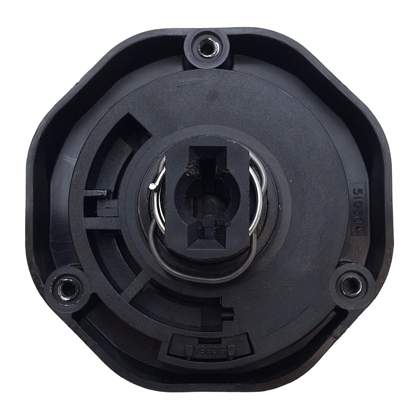Used Scheider Electric 9421NW2B Rotary Disconnect Switch Handle, Black, 6x6mm Shaft