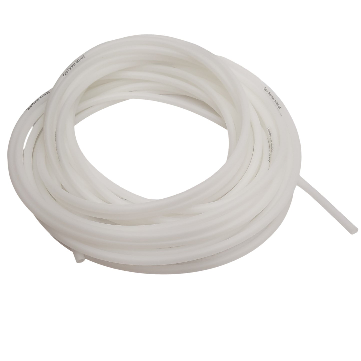New Cole Parmer 06424-65 Transfer Tubing Opaque White, 5/32ID, 7/32OD, 25ft Length