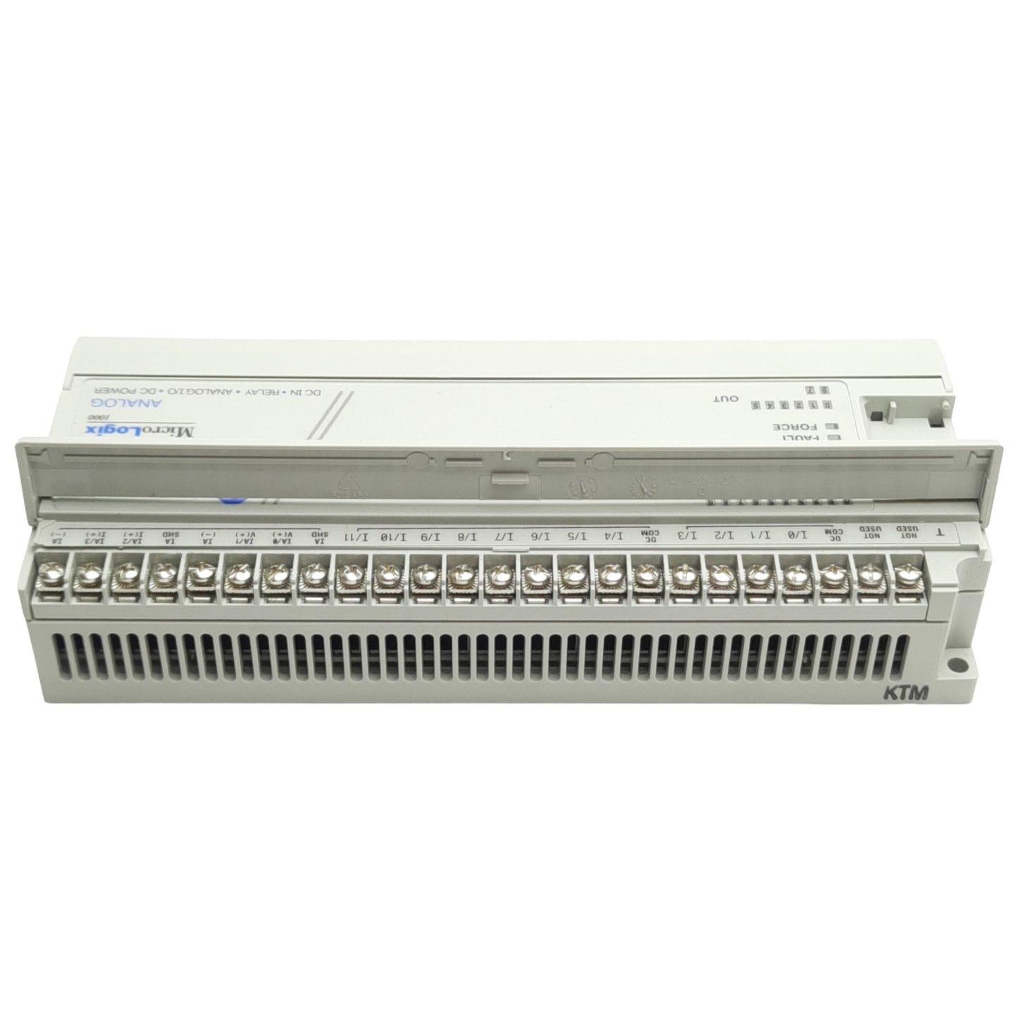 Used Allen Bradley 1761-L20BWB-5A MicroLogix 1000 PLC Controller 24VDC 12 IN, 8 OUT