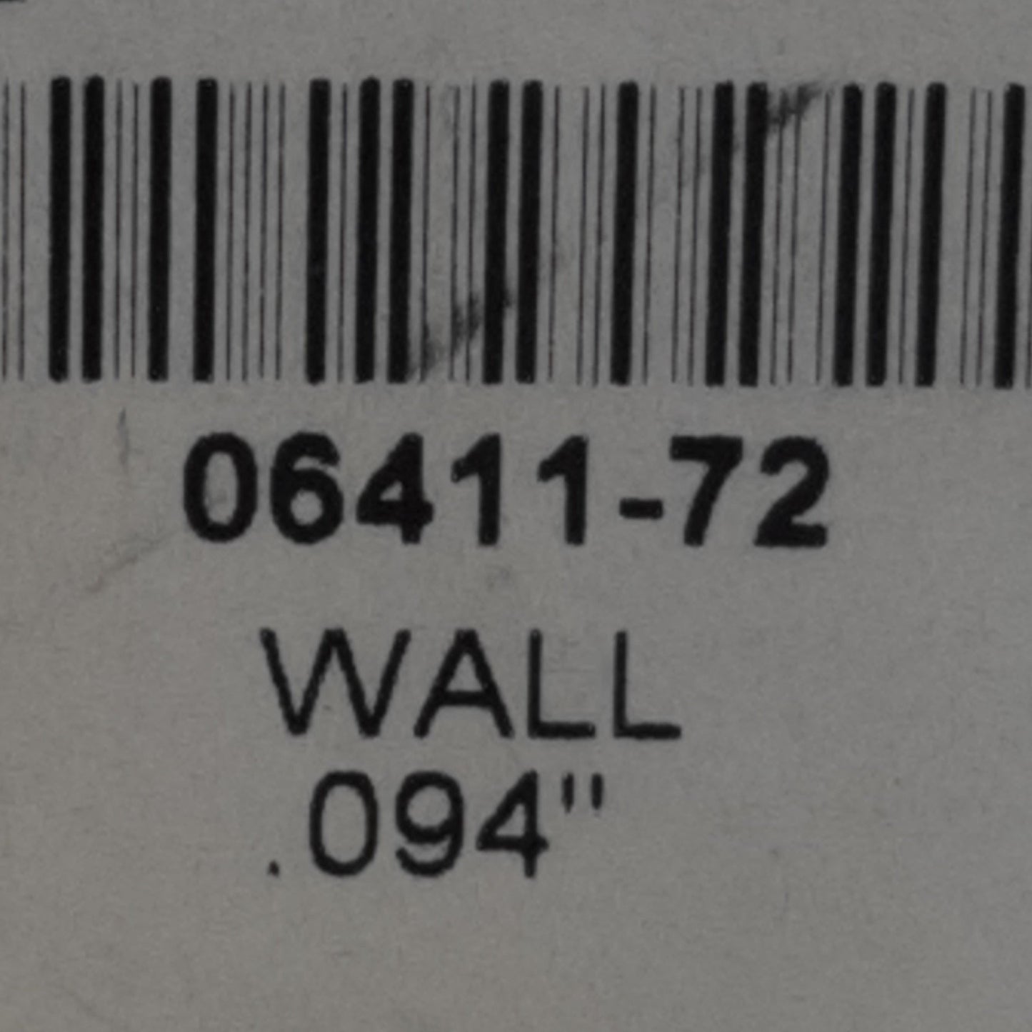 New Cole Parmer 06411-72 Silicone Tubing 1/4in ID, 7/16in OD, 3/32in, 25ft Length