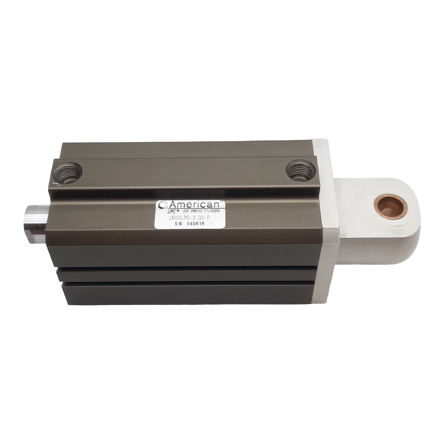 Used American 1500LPD-3.00-P Pneumatic Cylinder, ø1-1/2in Bore, 3in Stroke, 1/8in NPT