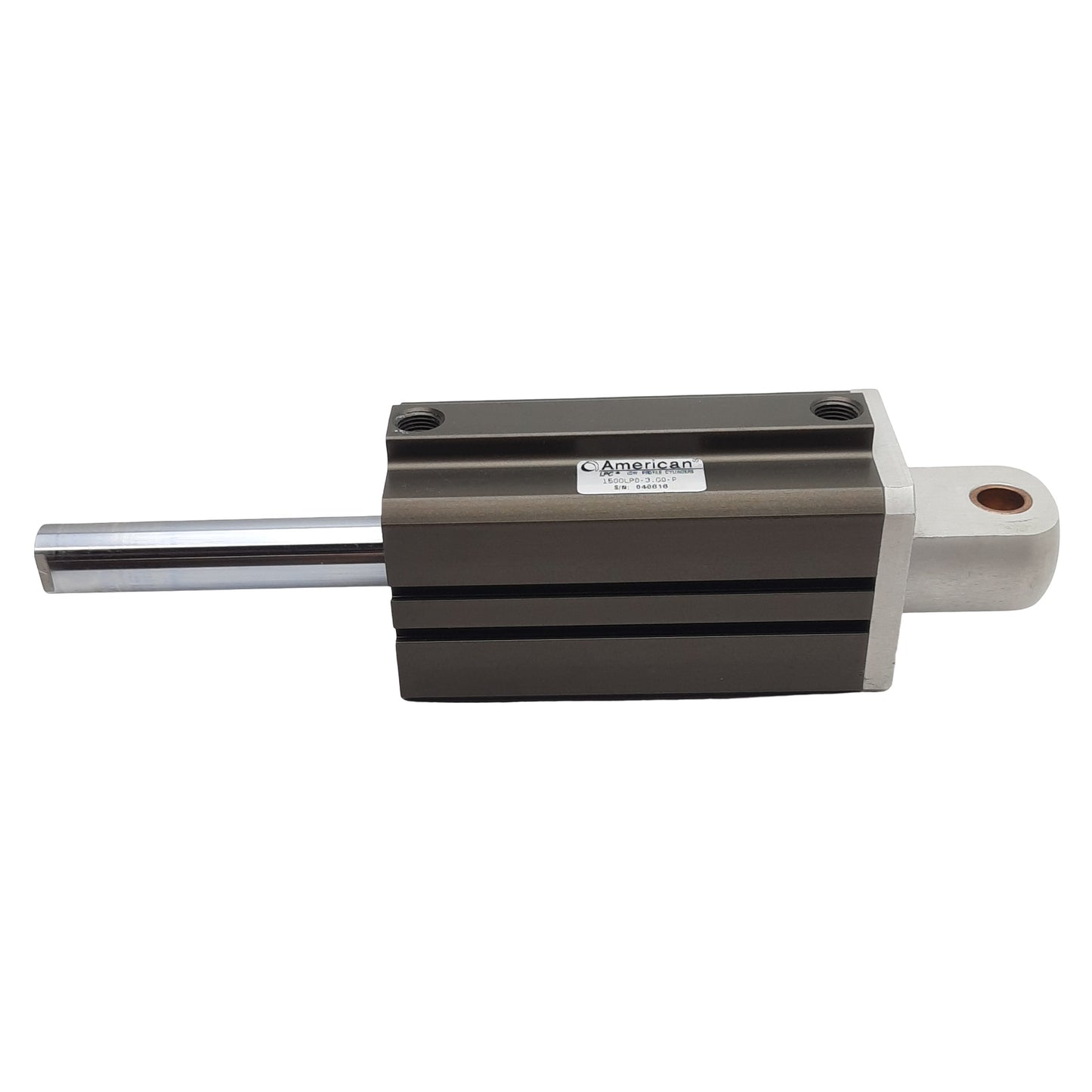 Used American 1500LPD-3.00-P Pneumatic Cylinder, ø1-1/2in Bore, 3in Stroke, 1/8in NPT