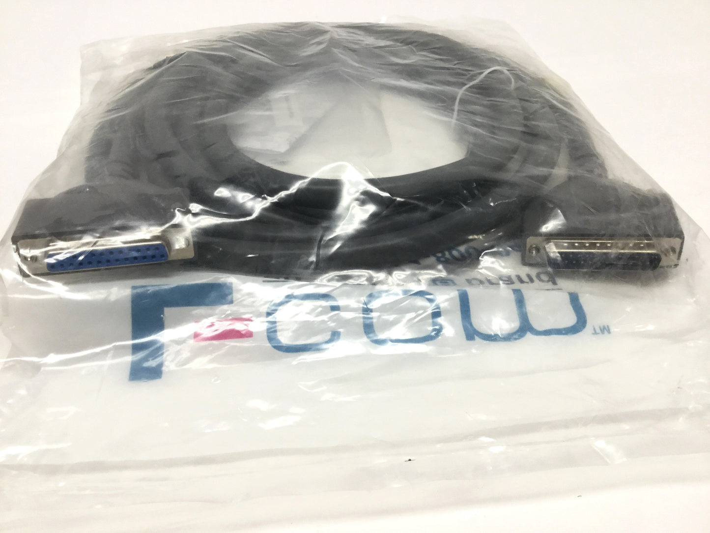 New L-COM CPMS25MF-10 Heavy Duty 25-Pin D-Sub Cable, 20AWG, 10ft Long, Male/Female