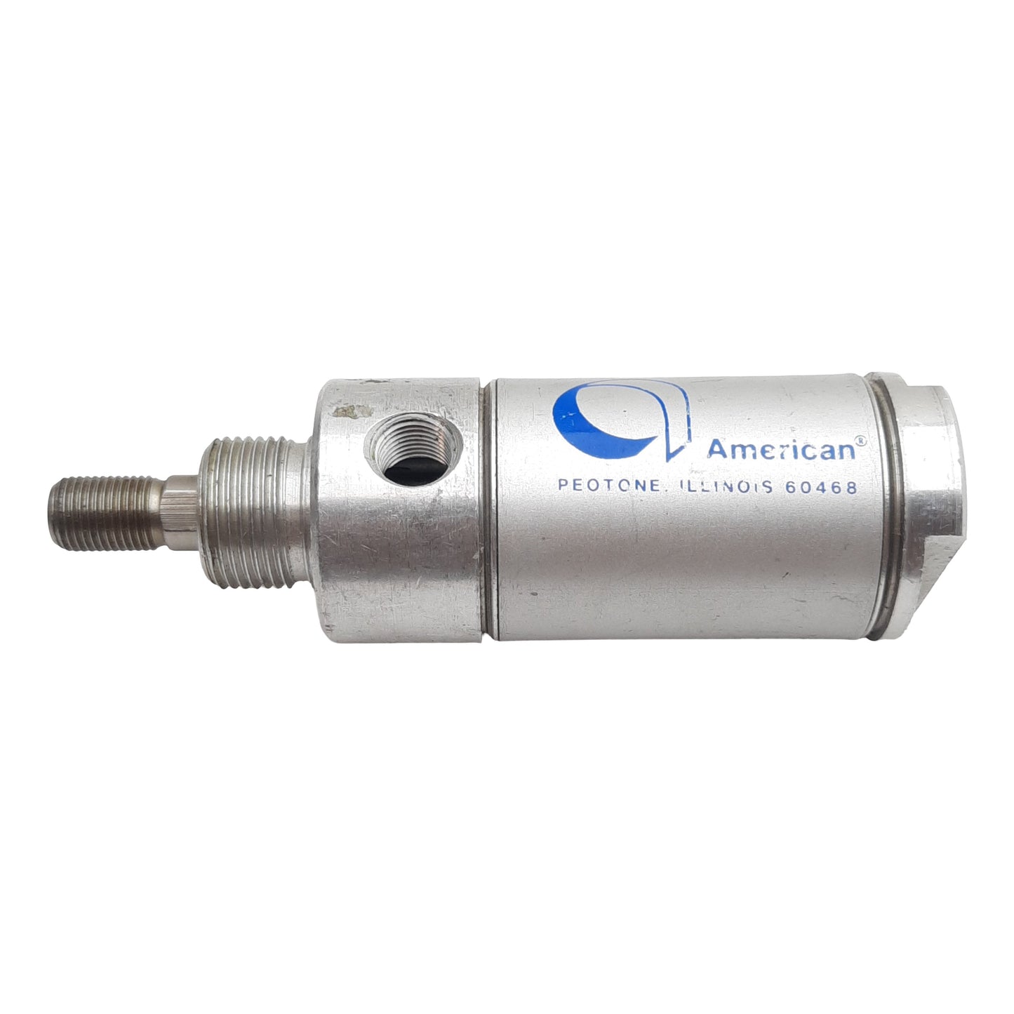 Used American 1500DN-0.50-32 Pneumatic Cylinder, ø1-1/2" Bore, 0.5" Stroke, 1/4" NPT