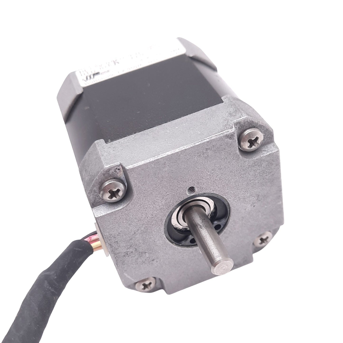 Used Applied Motion HT17-076 Stepper Motor, 2-Phase, 7.2VDC 0.8A, 1.8°, ø5mm Shaft