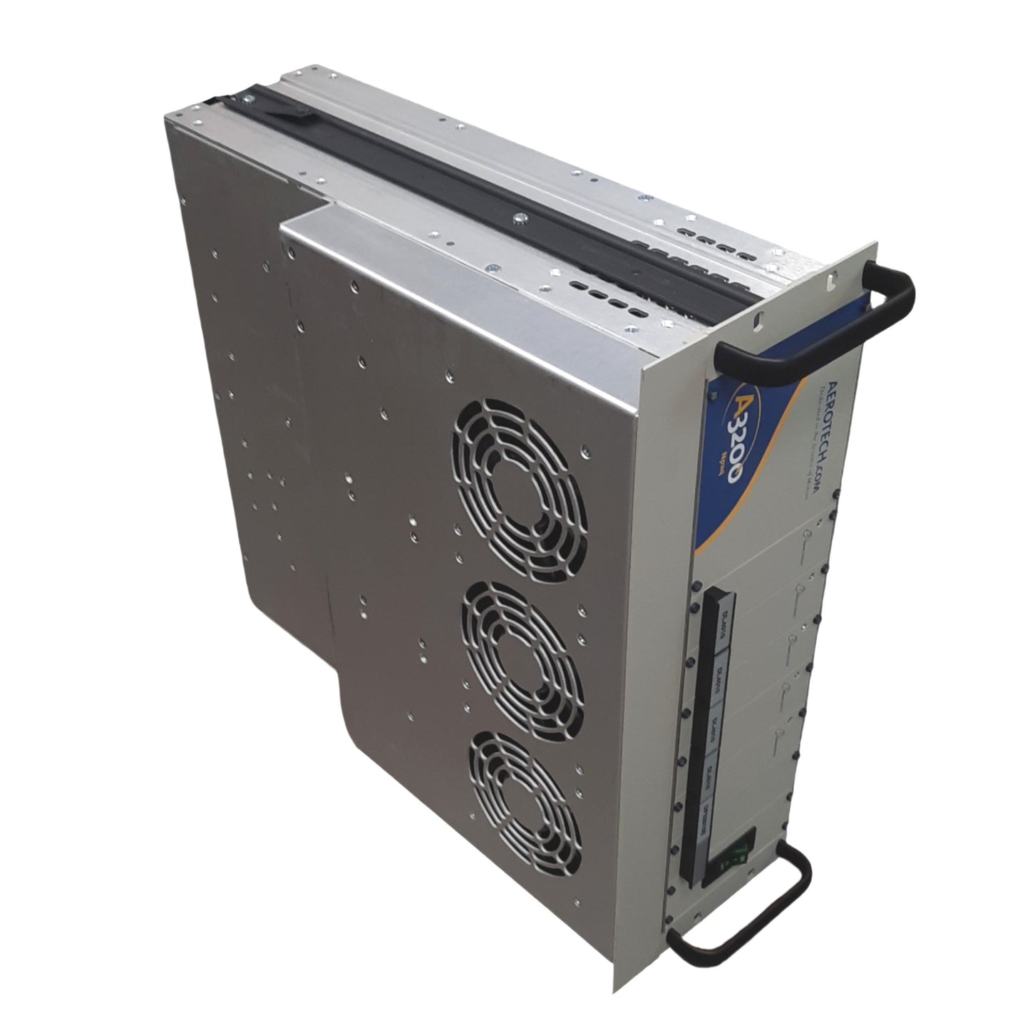 Used Aerotech A3200 Npaq-B-20B-30B 6-Axis Controller 3U Rack Mount w/5x Drives 230VAC