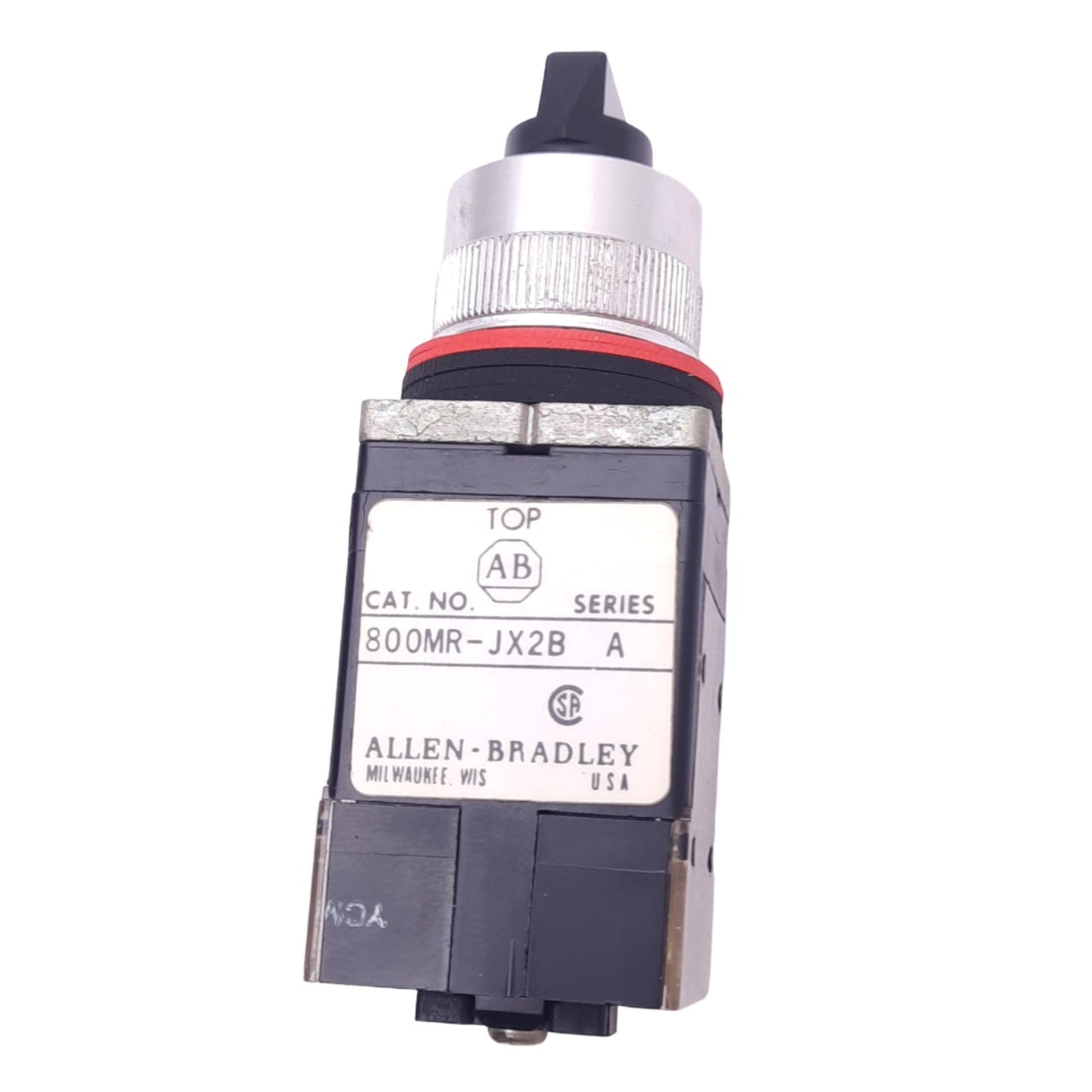 New Allen Bradley 800MR-JH2KB 3-Position Selector Switch, ø22mm, 2NO 2NC, 150V 10A