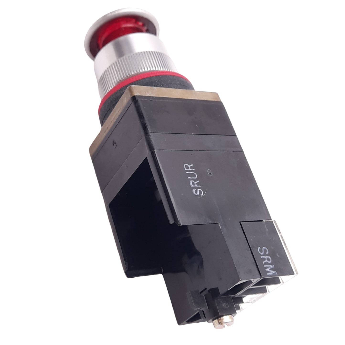 New Allen Bradley 800MR-FXQ24RA Illuminated Push/Pull E-Stop Button, ø22mm, 1NO 1NC