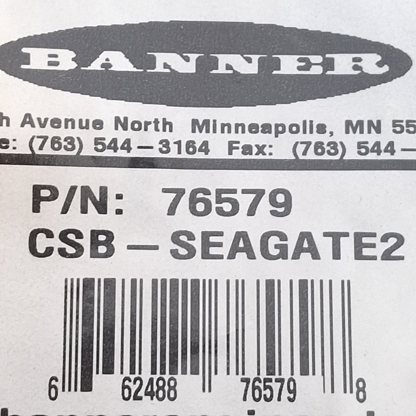 New Banner CSB-SEAGATE2-76579 Branch Cordset, M12 8-Pin Male to Dual Female, 9ft