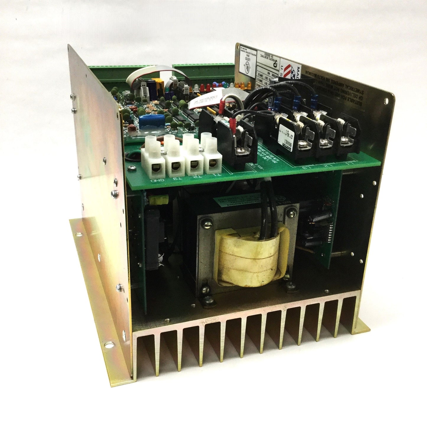 Used Powertec C0051.N2CH000NNNN Genesis 1000 Brushless DC Motor Drive 5HP 230VAC 3PH