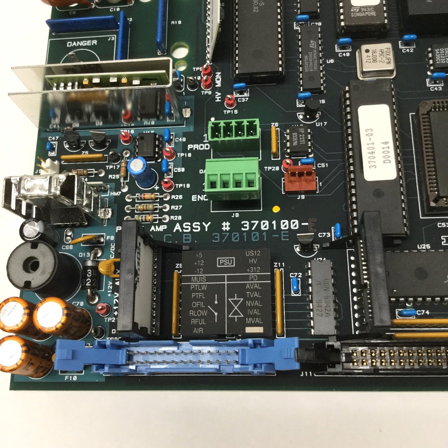 Used Videojet SP370400-01 Data Control System Module Board from 37e Ink Jet Printer
