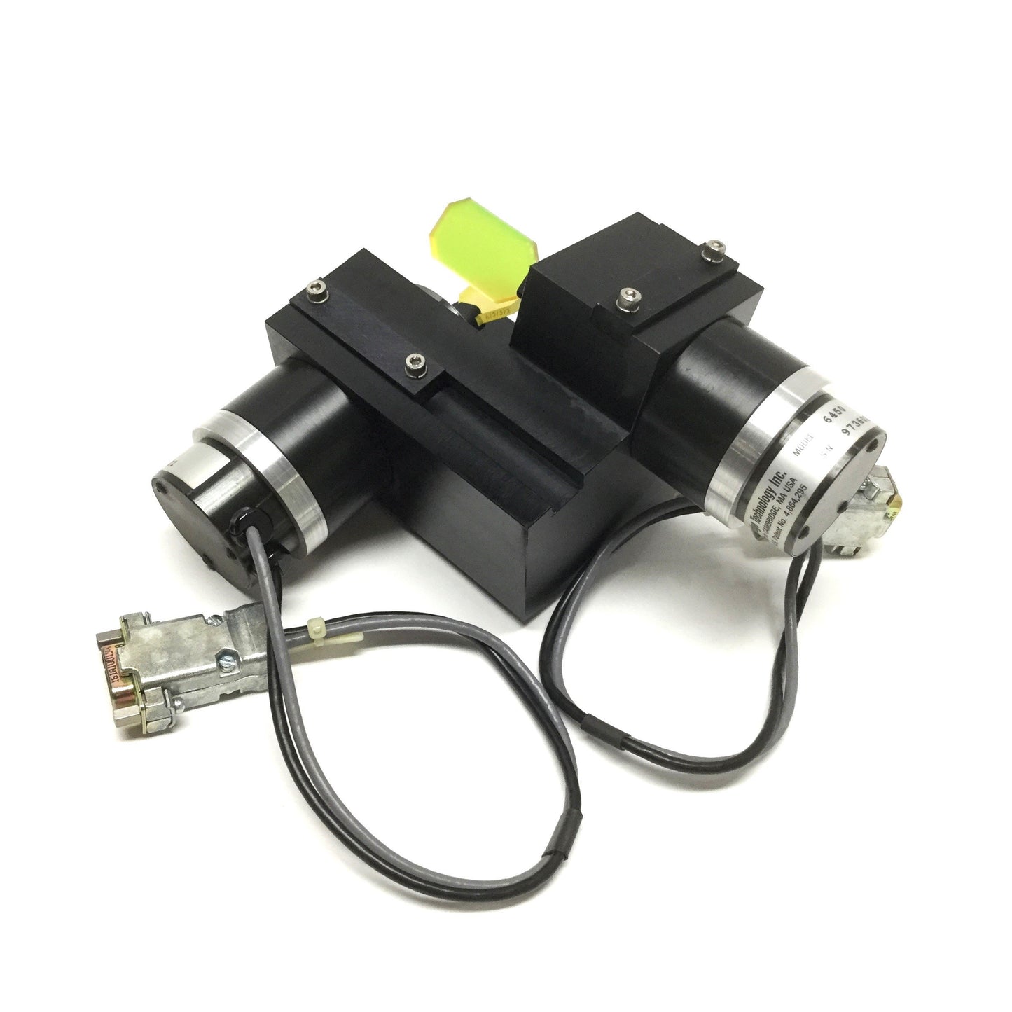 Used Cambridge 6450 Two-Axis XY Laser Scan Head Galvanometer 9-Pin Dsub w/Mirrors