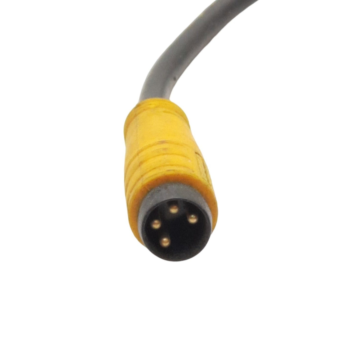 Used Banner D12SN6FVQ Fiber Optic Sensor, Voltage: 10-30VDC, Output: NPN 150mA