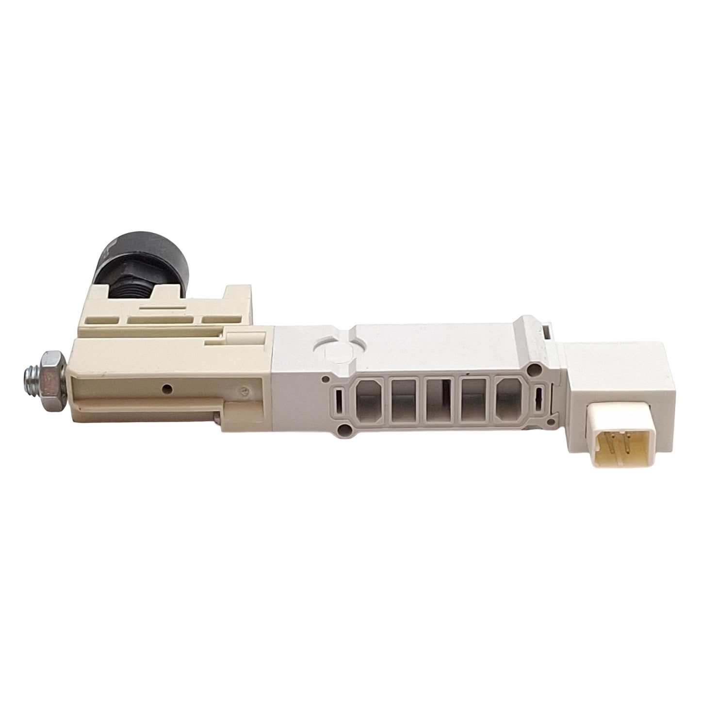 Used SMC SY30M-N5-P Manifold Interface Regulator, 0-150psi Gauge, 14-100psi Set