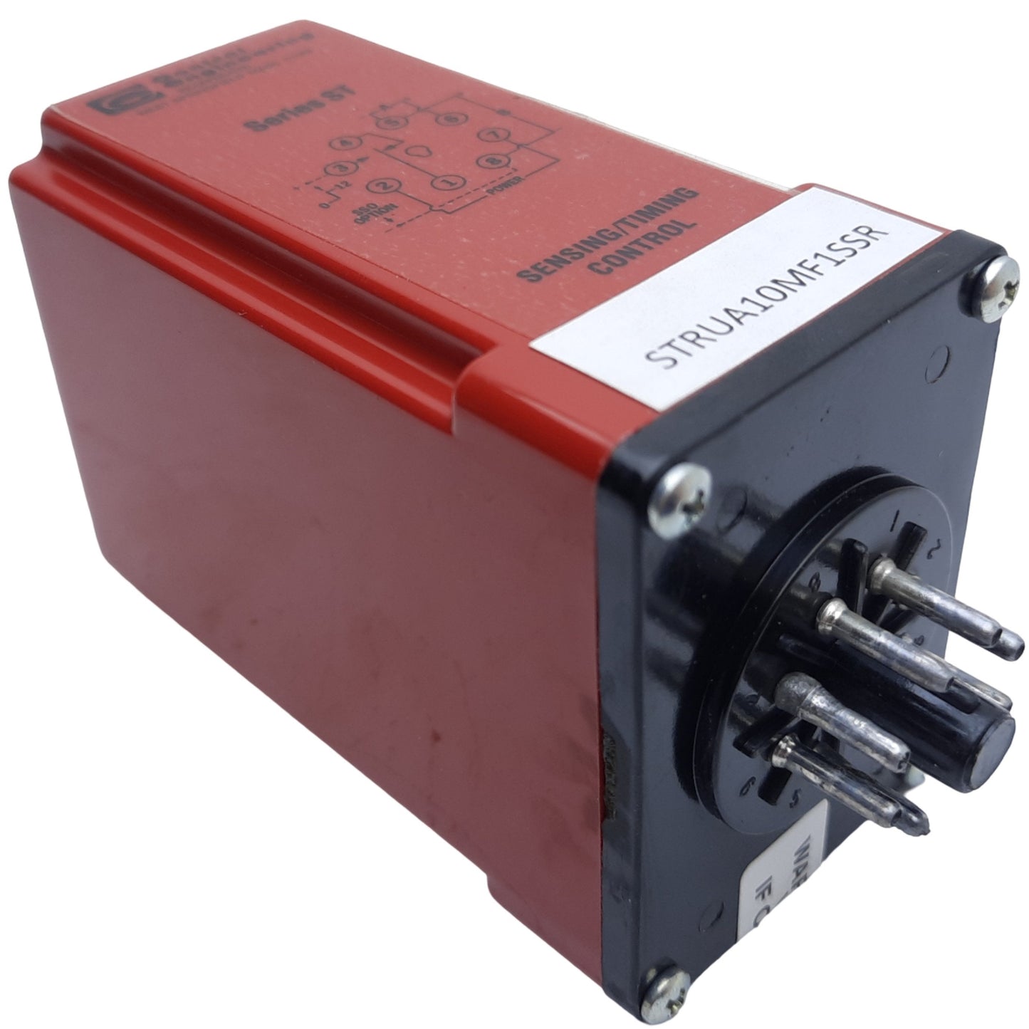 Used Control Engineering STRUA10MF1SSR Sensing/Timing Control Relay, 8-Pin 240VAC