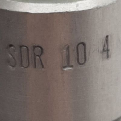 Used Clippard SDR-10-4 Pneumatic Cylinder, ø5/8in Bore, 4in Stroke, #10-32, 250psi