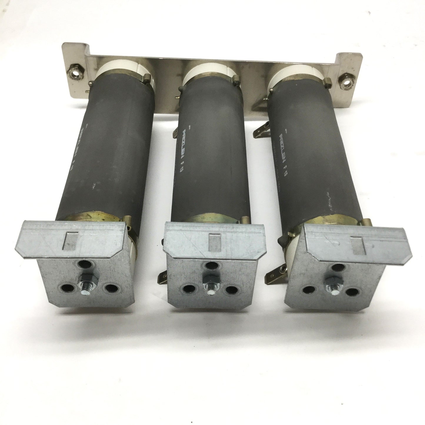 Used Lot of 3 Frizlen FZW160X45S-1,8KΩ5 Wirewound Tubular Resistors 150W, 1.8kOhm