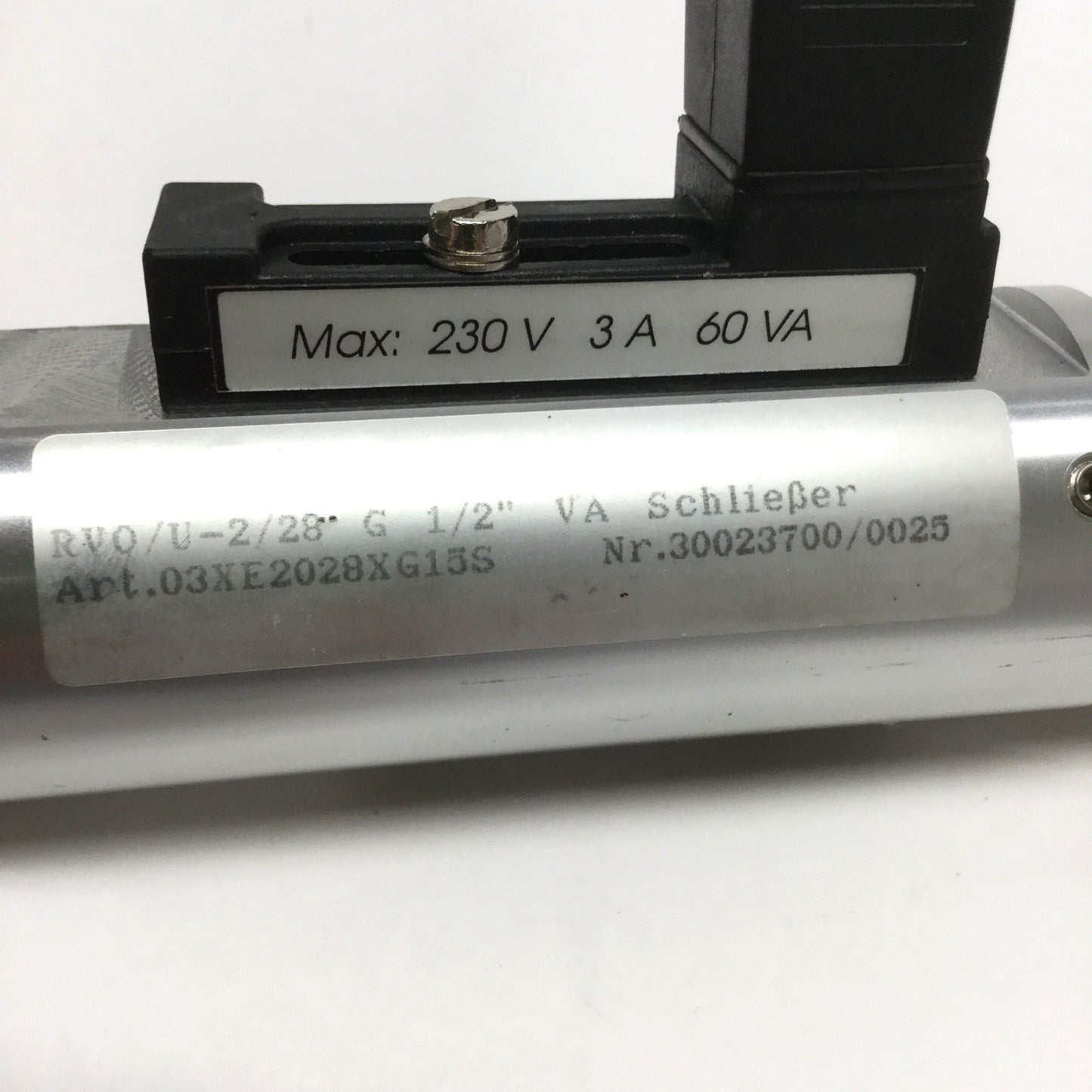 Used Heinrich Kubler RVO/U-2/28 Flow Monitor/Indicator, 12-28L/min Water, 3A 230V