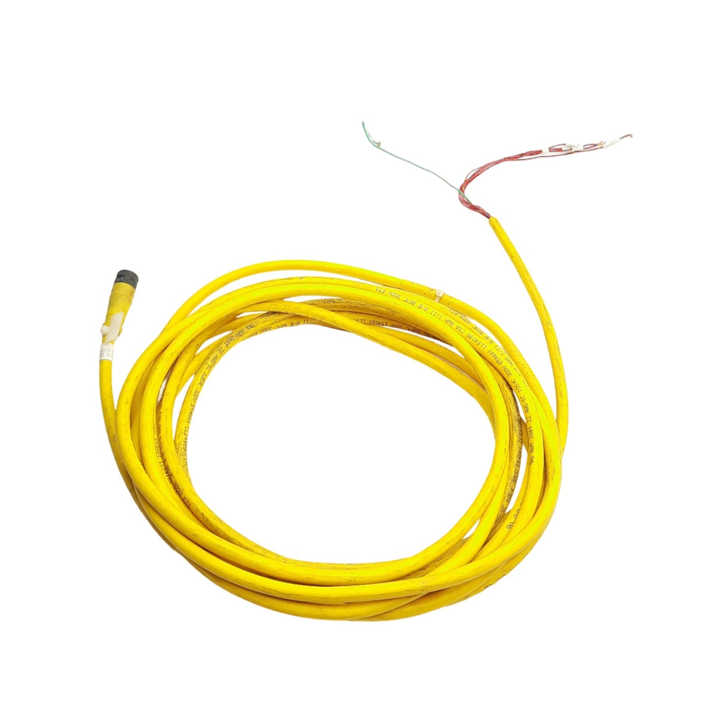 Used Allen Bradley 889R-F6ACA-5 AC Micro Cordset 250VAC 4A, M12 6-Pin Female