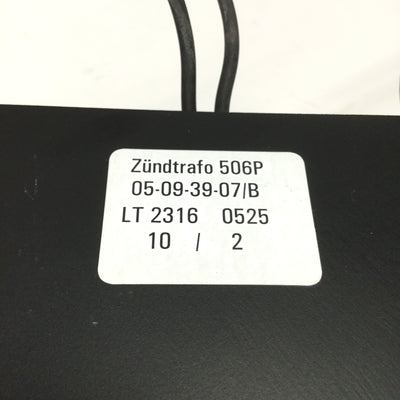 Used Trumpf Haas 05-09-39-07/B Transformer from HL 506P Laser Power Supply