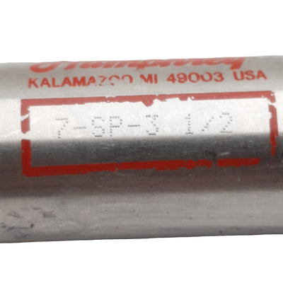 Used Humphrey 7-SP-31/2 Pneumatic Cylinder, ø3/4in Bore, 3-1/2in Stroke, 1/8in NPSF