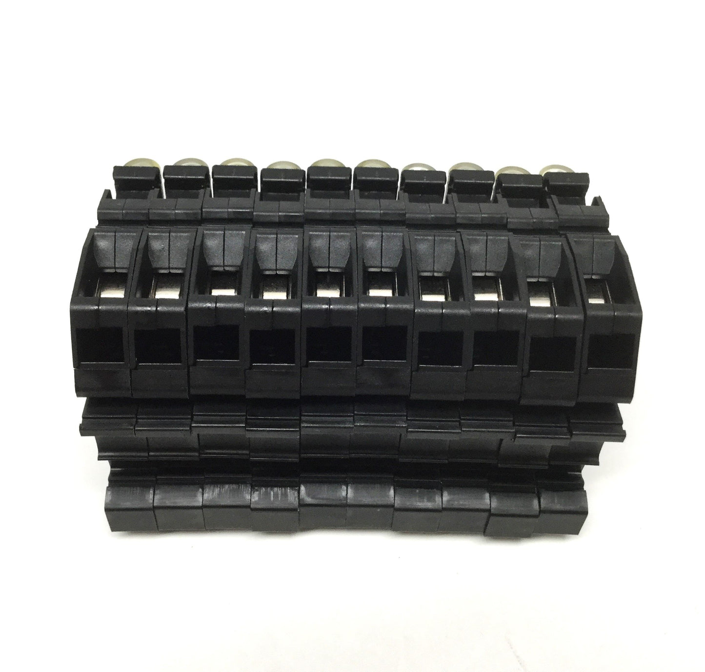 Used Lot of 10 Phoenix USIG Modular Fuse Terminal Blocks w/ST-SILA250 Plug 6.3A 400V