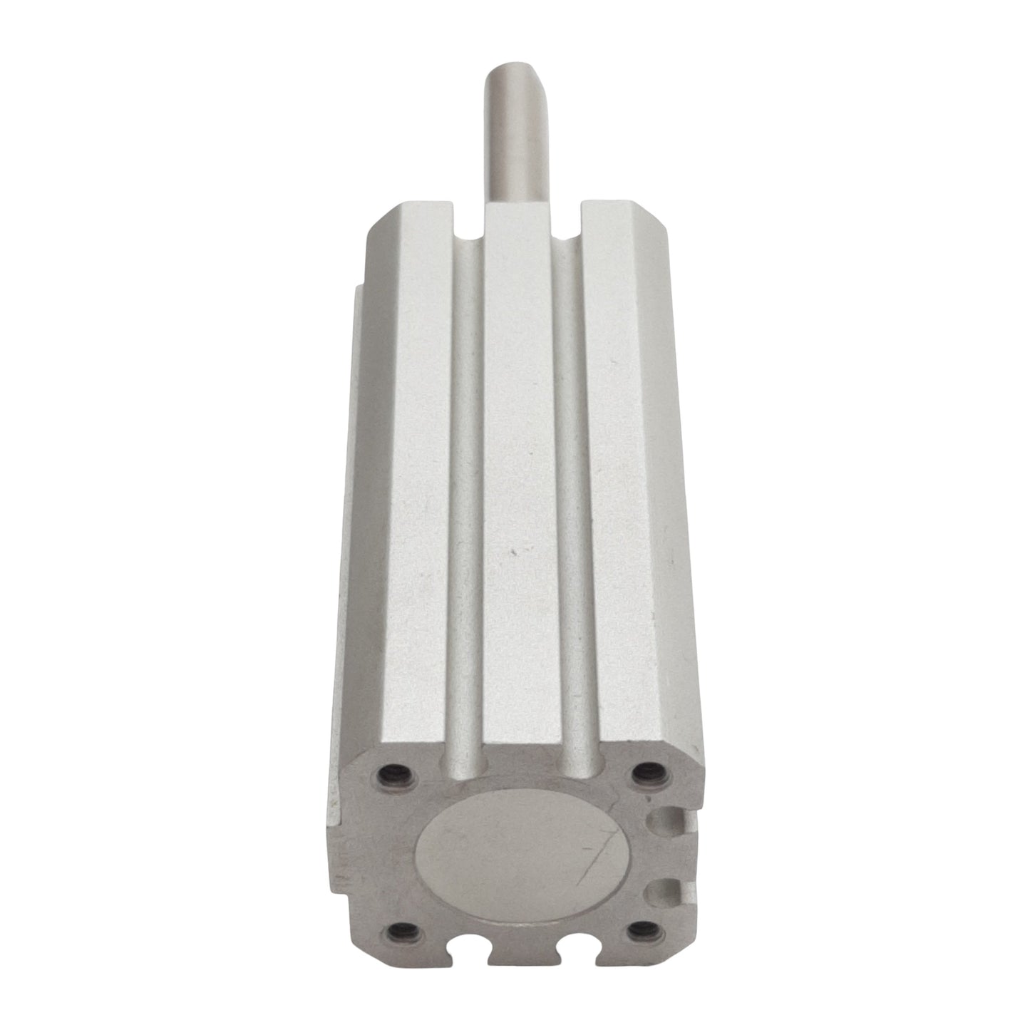 Used SMC NCDQ8A075-150 Pneumatic Cylinder ø3/4in Bore, 1-1/2in Stroke, #10-32, 200psi