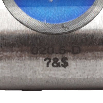 Used Lot of 2 Bimba 020.5-D Pneumatic Cylinder, ø9/16in Bore, 1/2in Stroke, #10-32