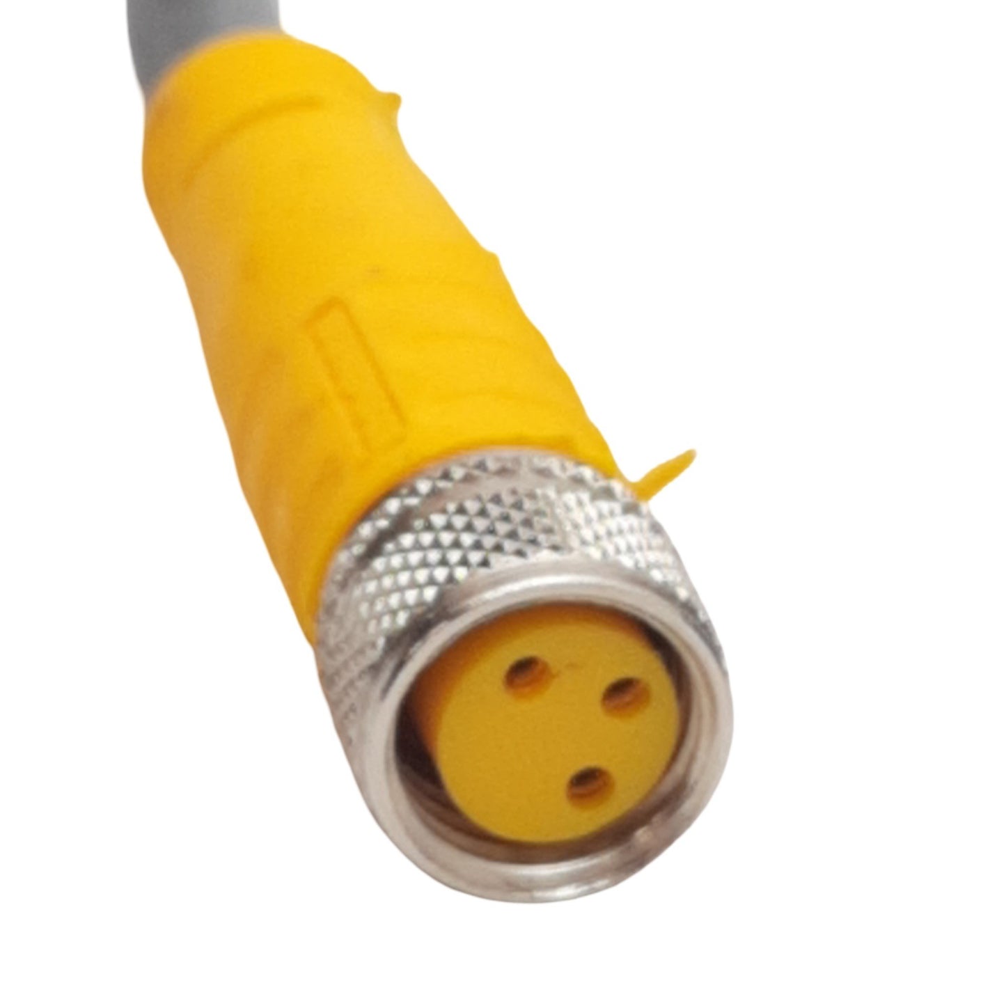 Used Lot of 2 Turck PKG 3M-6/S90 Actuator/Sensor Cable M8 3-Pin Female, 125VAC/DC, 3m