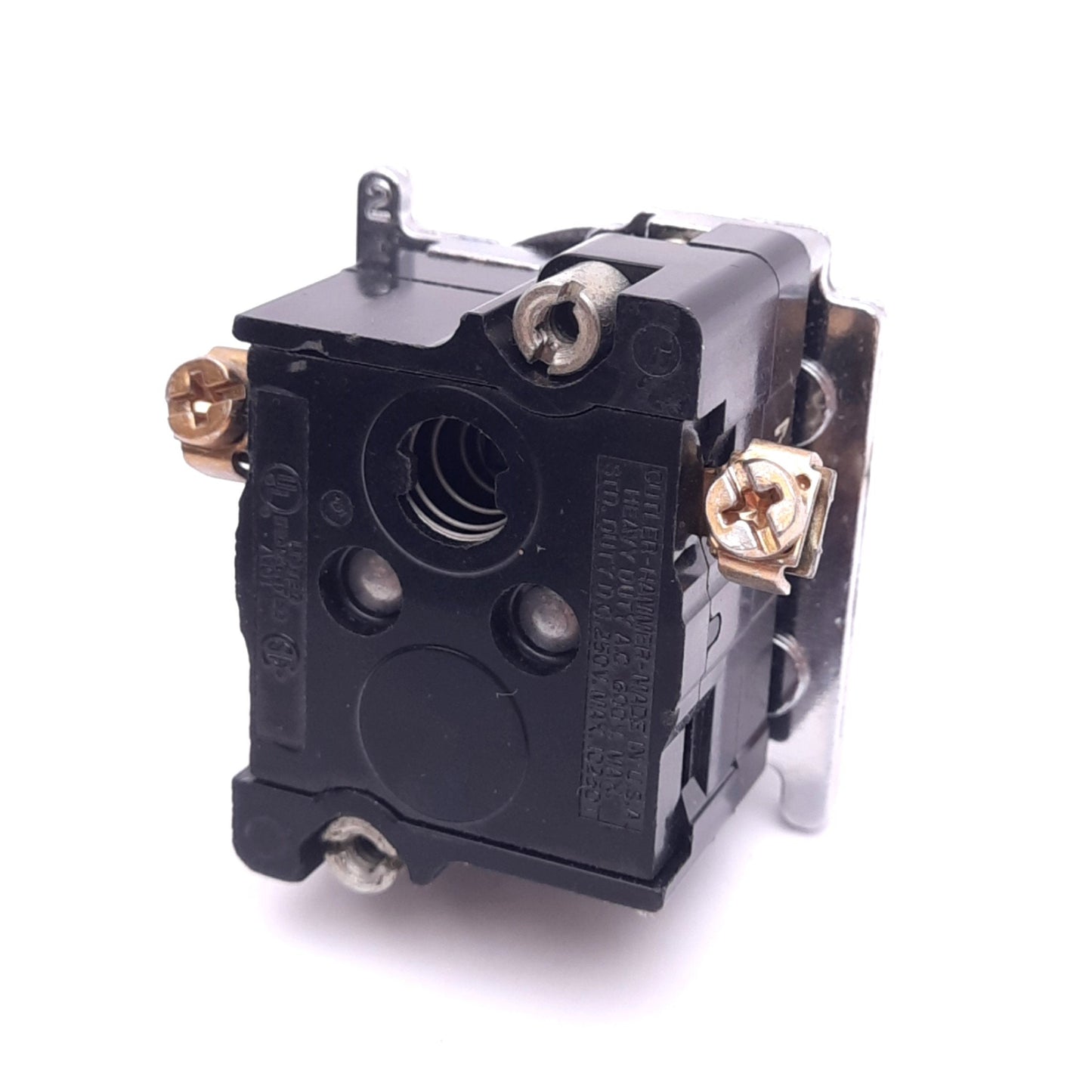 Used Eaton 10250T103-53 Flush Pushbutton Switch, ø30.5mm, 1NO, 600VAC 10A Max