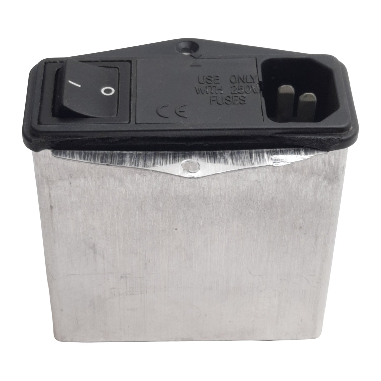 Used Delta Electronics 06CR2 EMI Power Line Filter, 6A 115/250VAC, Spade Terminals