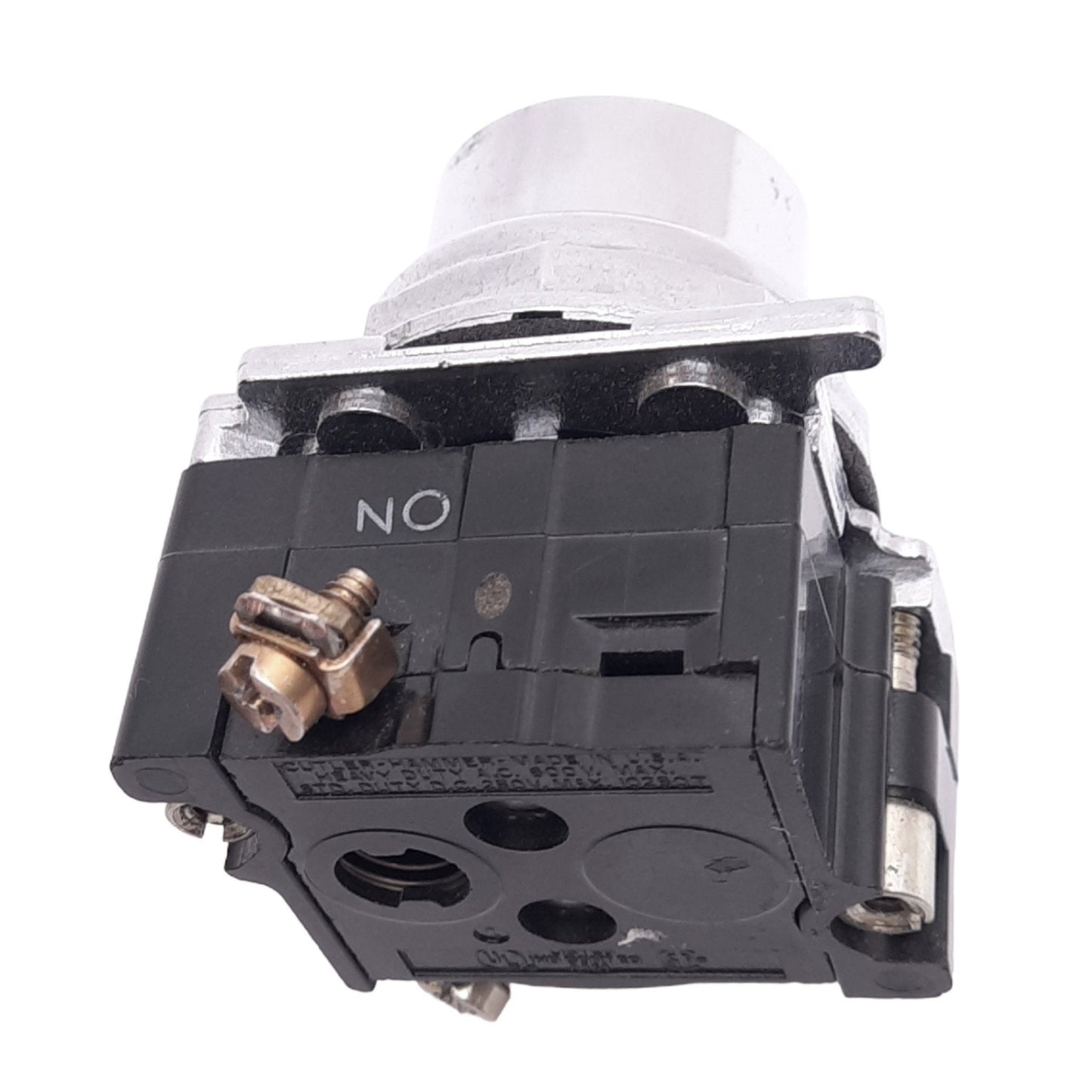 Used Eaton 10250T101-53 Flush Pushbutton Switch, ø30.5mm, 1NO, 600VAC 10A Max