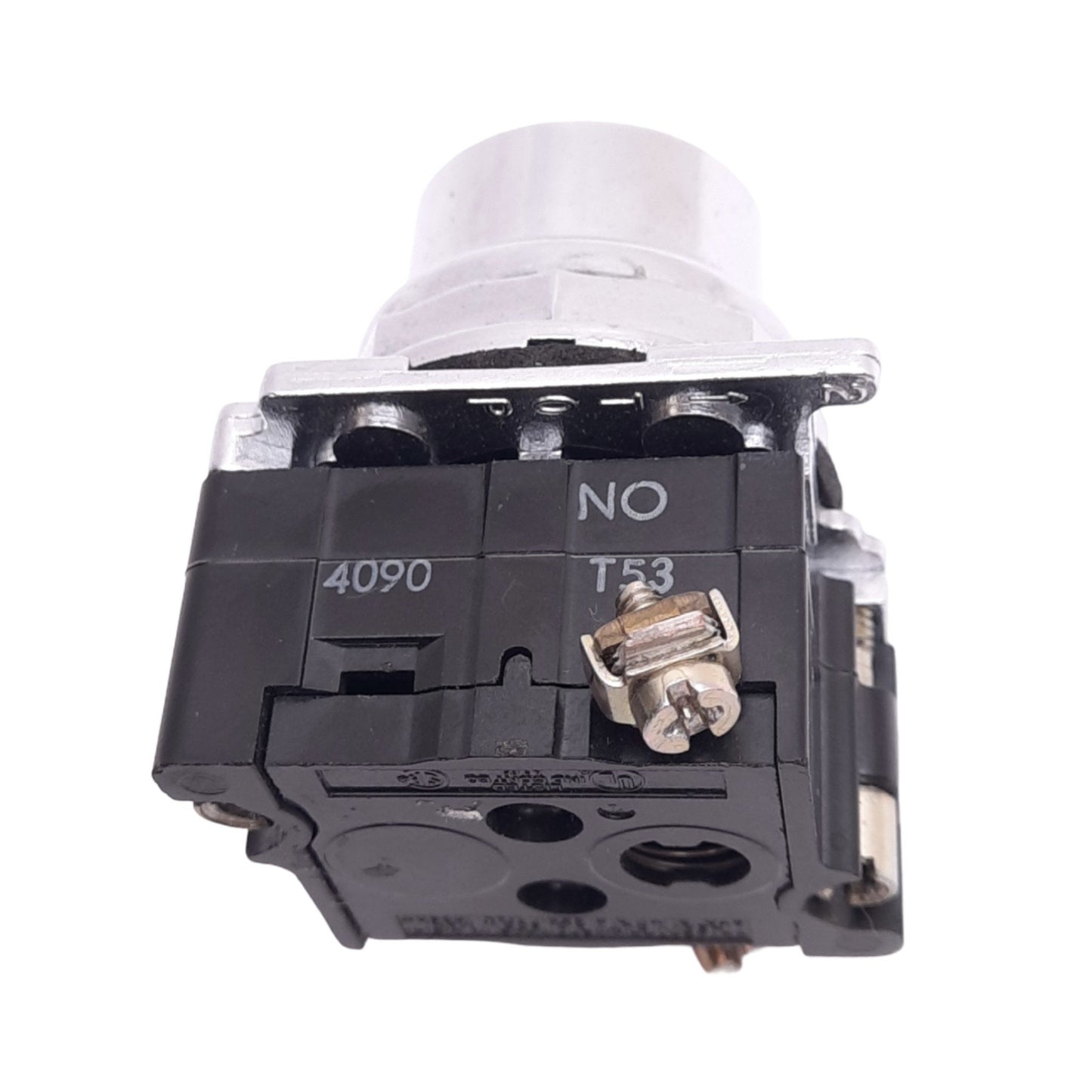 Used Eaton 10250T101-53 Flush Pushbutton Switch, ø30.5mm, 1NO, 600VAC 10A Max