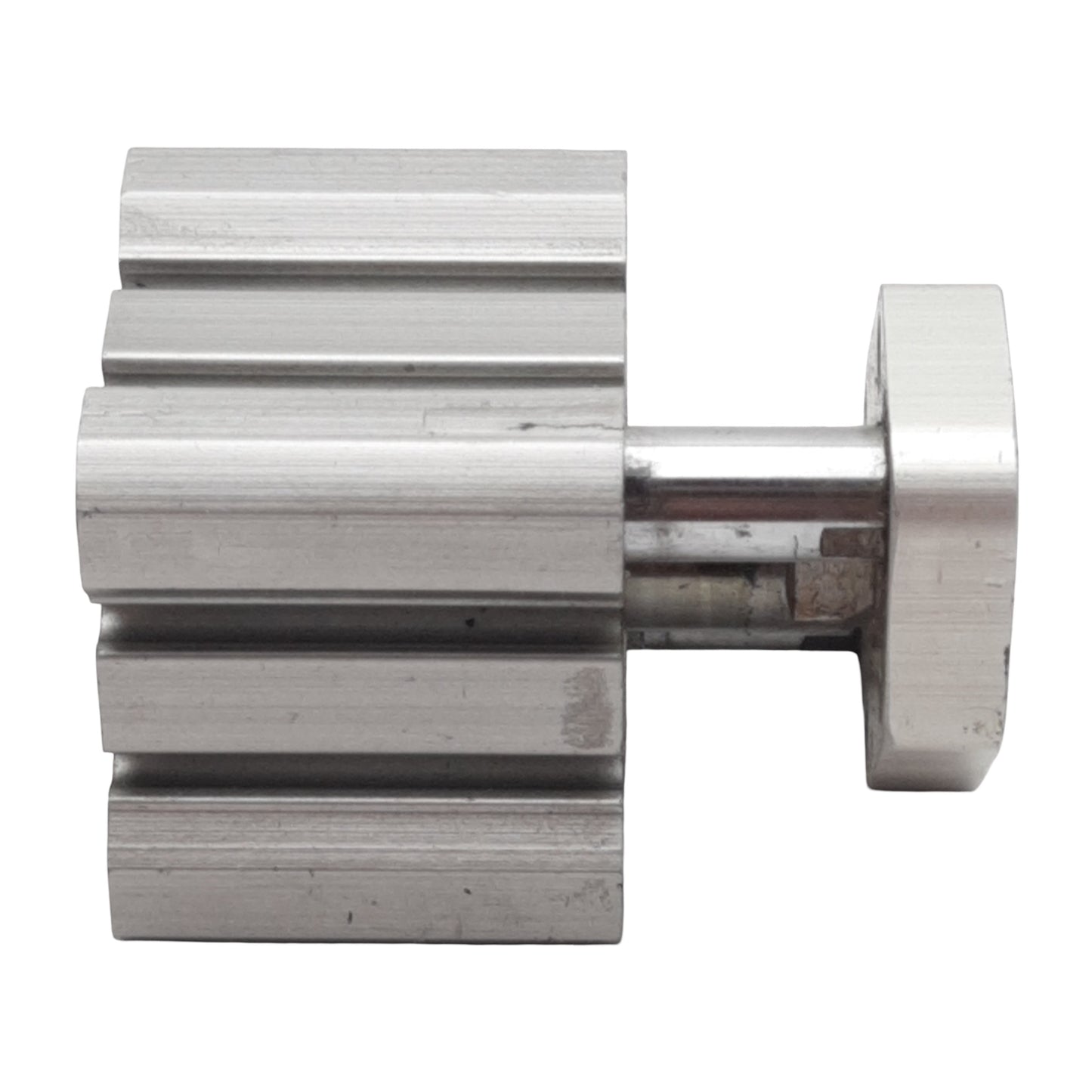 Used Bimba EFT-2010-E Pneumatic Compact Cylinder ø20mm Bore 10mm Stroke, #10-32 10bar