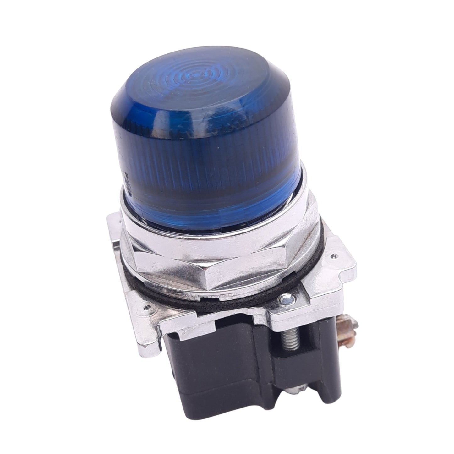 Used Eaton 10250T181NC4N Heavy Duty Blue Indicator Pilot Light, ø30.5mm, 120VAC Lamp