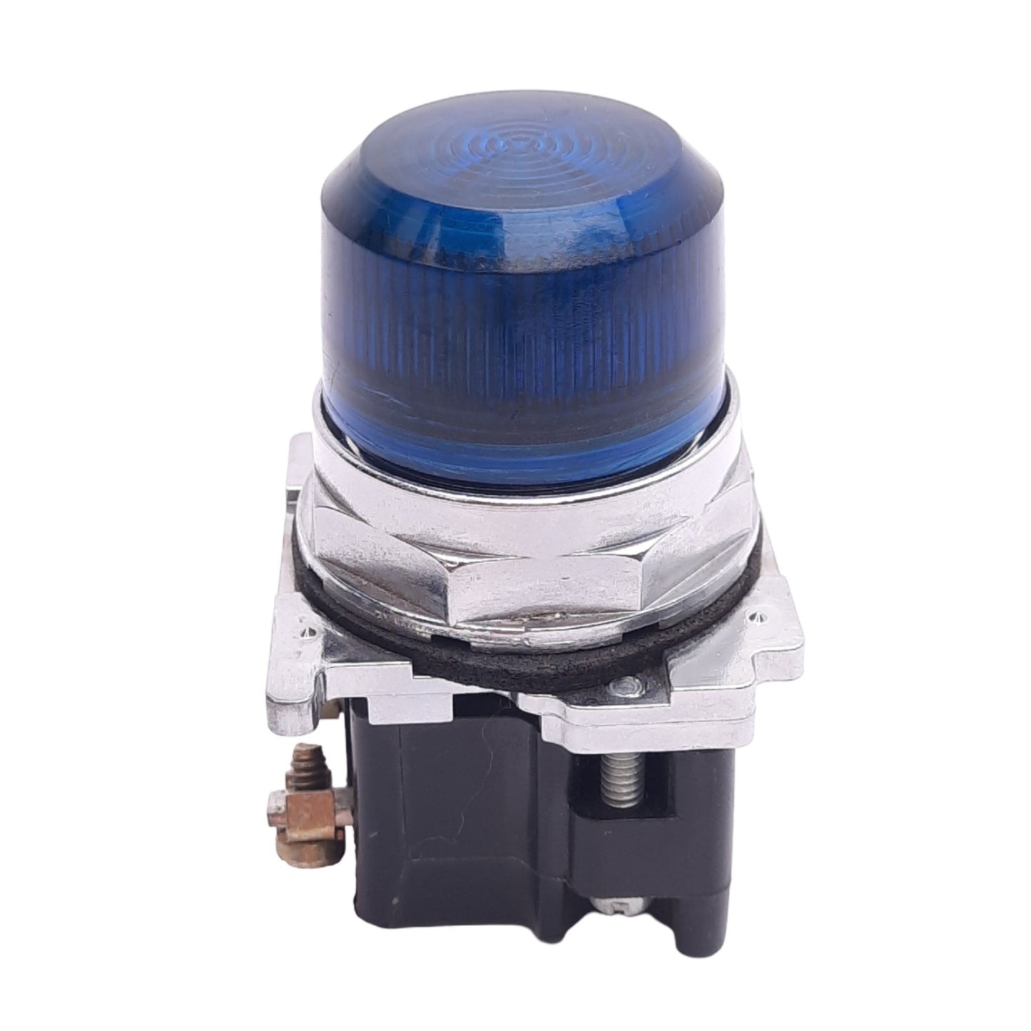 Used Eaton 10250T181NC4N Heavy Duty Blue Indicator Pilot Light, ø30.5mm, 120VAC Lamp