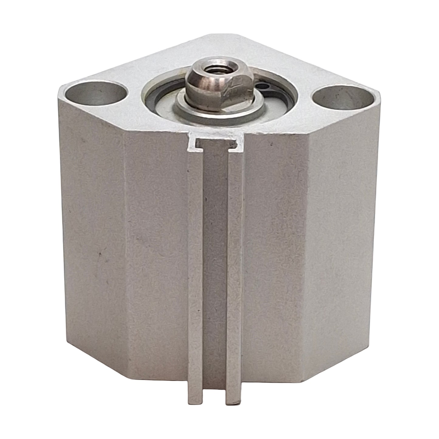 Used Lot of 2 SMC NCDQ2B20-10D Compact Cylinder ø20mm Bore, 10mm Stroke, #10-32 Ports