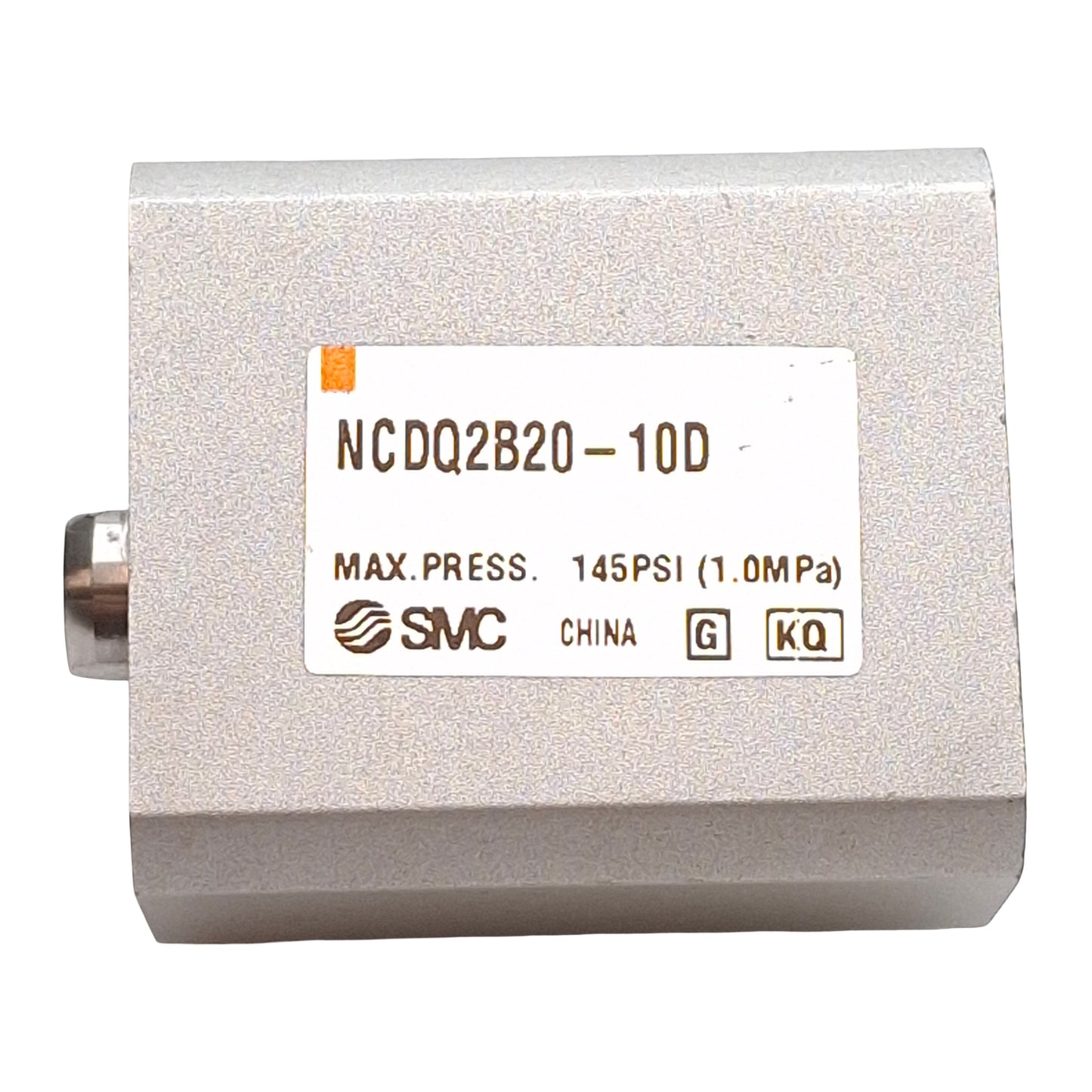 Used Lot of 2 SMC NCDQ2B20-10D Compact Cylinder ø20mm Bore, 10mm Stroke, #10-32 Ports