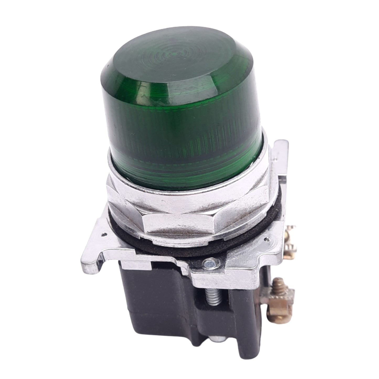 Used Eaton 10250T181NC2N Heavy Duty Green Indicator Pilot Light, ø30.5mm, 120VAC Lamp