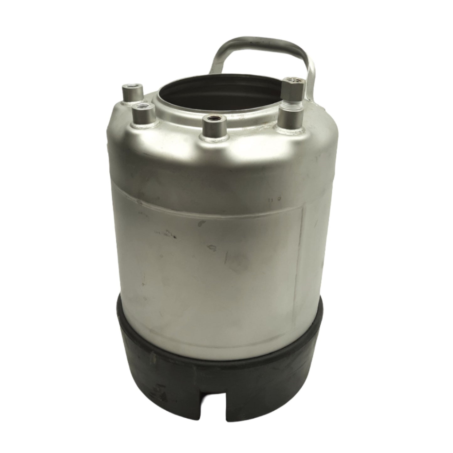 Used Apache Stainless Corp ASME UM Pressure Vessel MAWP: FV/165psi, 1/4in NPT*No Lid*