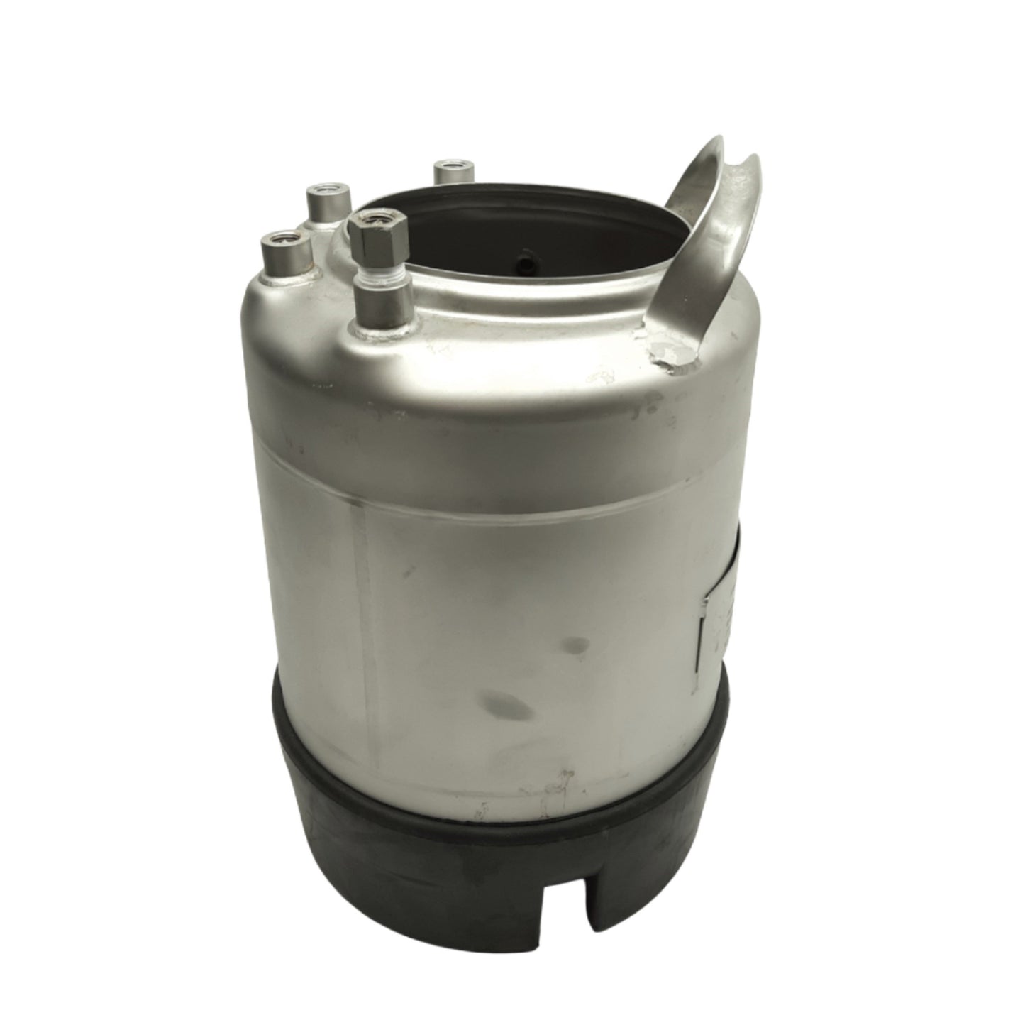Used Apache Stainless Corp ASME UM Pressure Vessel MAWP: FV/165psi, 1/4in NPT*No Lid*